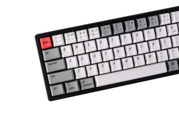 keychron k6 wireless mechanical keyboard for Mac Windows iOS Android dye sub pbt retro mac keycap set3 scaled