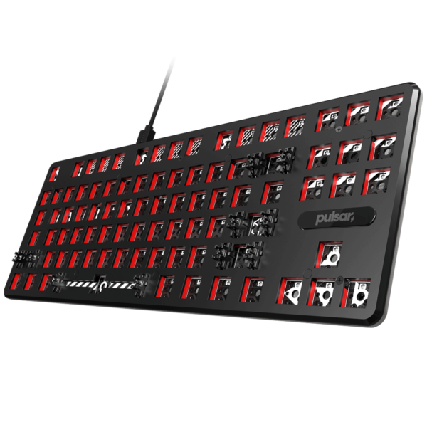 PulsarGamingGears PCMKTKLANSIKeyboardBarebone Black 05