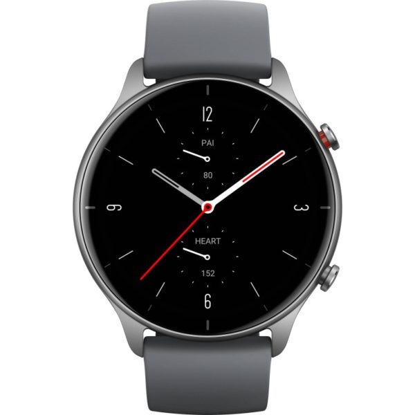 amazfit gtr 2e gps smartwatch slate gray