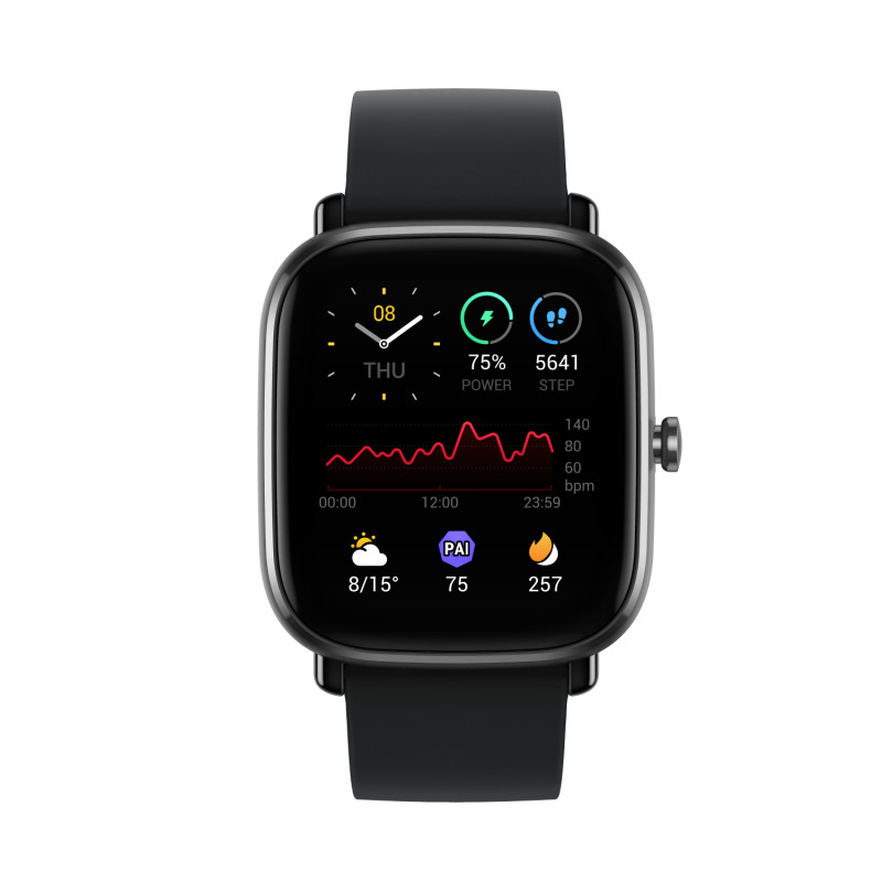 Amazfit GTS 2 Mini Smart Watch | Black - Vibe Gaming