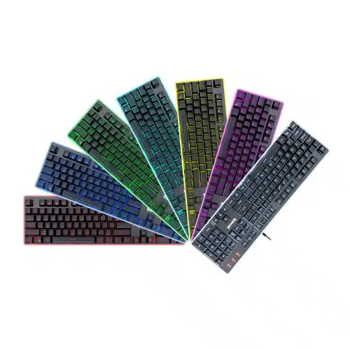 Redragon K509 DYAUS 7 Colors Backlit Gaming Keyboard 6 Redragon K509 DYAUS 7 Colors Backlit Gaming Keyboard - Image 6