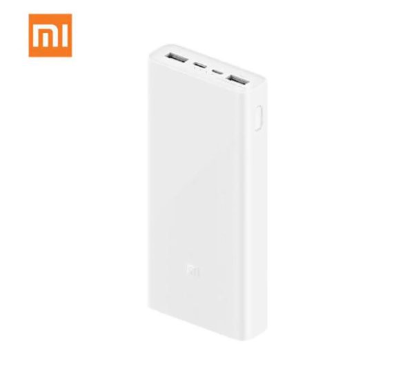 0184232 xiaomi mi 20000mah power bank v3 usb c with qc 3 18w white