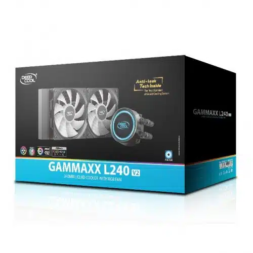 Deepcool GAMMAXX L240 V2 RGB 240mm Liquid CPU Cooler 5 Deepcool GAMMAXX L240 V2 RGB 240mm Liquid CPU Cooler - Image 5