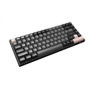 Akko Black & Pink theme USB wired mechanical keyboard with 3-pin  hot-swappable with Gateron Socket - Vibe Gaming