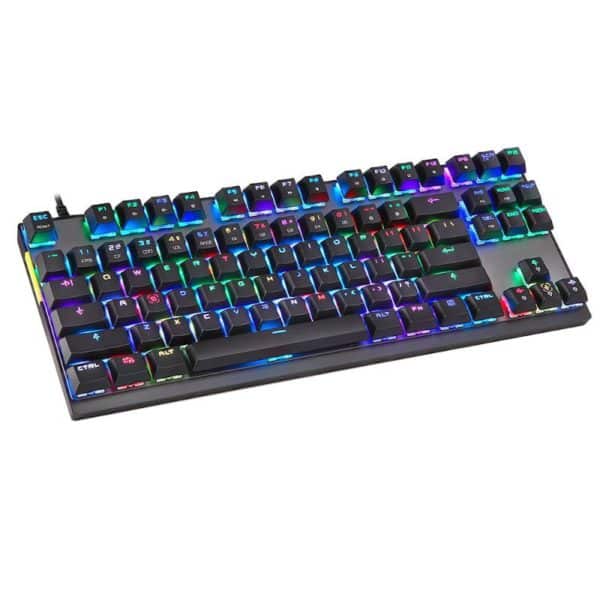 Motospeed K82 RGB Wired Mechanical Keyboard Black - Vibe Gaming