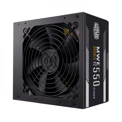 Cooler Master MWE 550W V2 230V Non-Modular 80 Plus Bronze Power Supply 1 Cooler Master MWE 550W V2 230V Non-Modular 80 Plus Bronze Power Supply