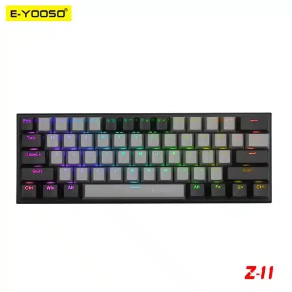 E YOOSO Z11 RGB USB 60 Mini Mechanical Gaming Keyboard Blue Red Switch 61 Keys Wired.jpg Q90.jpg