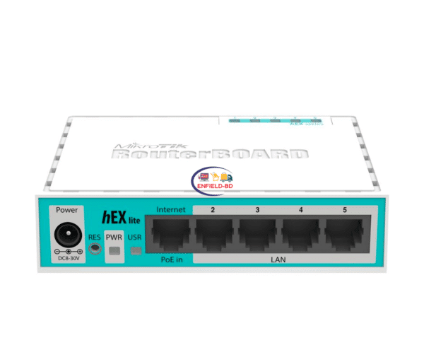 Mikrotik Hex lite RB750R2 Plastic Body Router - Vibe Gaming