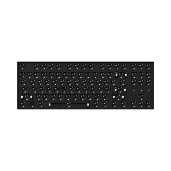 Keychron K8 Pro QMK VIA Wireless Mechanical Keyboard for Mac Windows barebone ansi us layout PCB screw in stabilizer hot swappable with MX Gateron Cherry Panda Kailh with RGB