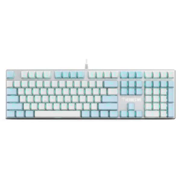 Gamdias HERMES M5 White Mechanical Gaming Keyboard 7