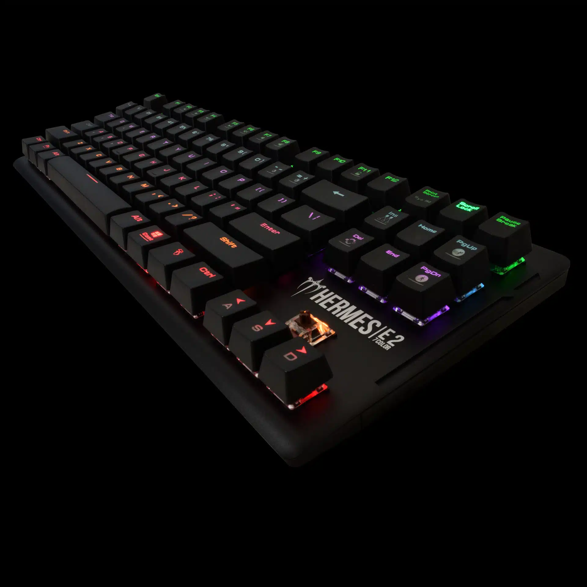 Gamdias Hermes E2 7 Color Backlit Brown Switch Mechanical Gaming Keyboard 4 Gamdias Hermes E2 7 Color Backlit Brown Switch Mechanical Gaming Keyboard - Image 4