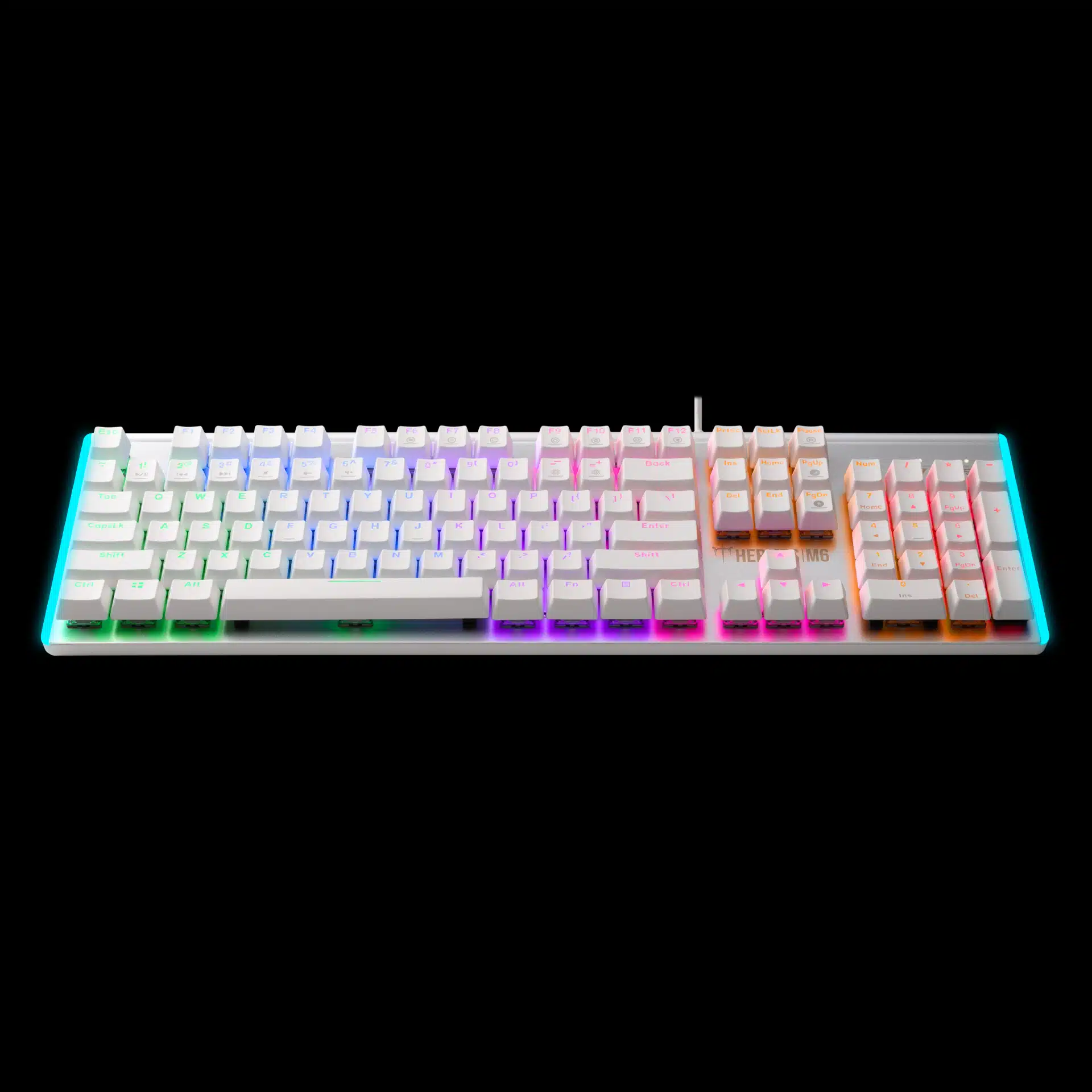 Gamdias HERMES M6 Multi-color Backlit Mechanical Gaming Keyboard 4 Gamdias HERMES M6 Multi-color Backlit Mechanical Gaming Keyboard - Image 4