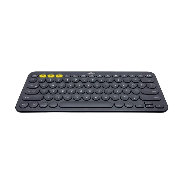 Logitech K380 Bluetooth Multi-Device Keyboard, Black - Image 2