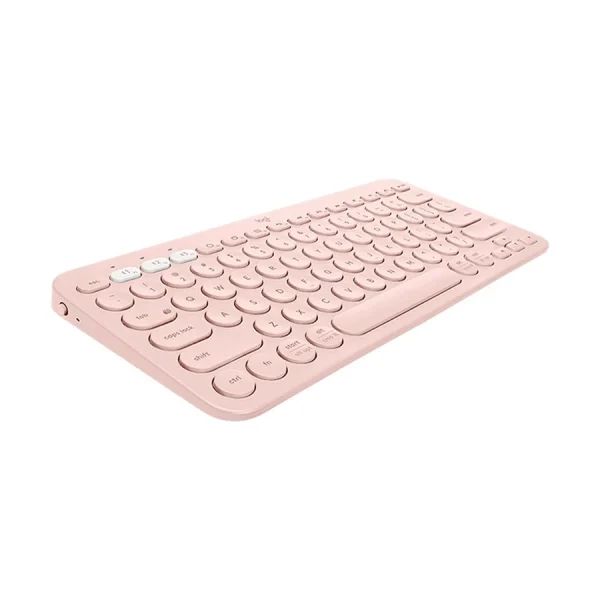 Logitech K380 Bluetooth Multi-Device Keyboard, Rose - Image 2
