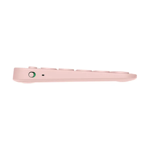 Logitech K380 Bluetooth Multi-Device Keyboard, Rose - Image 3