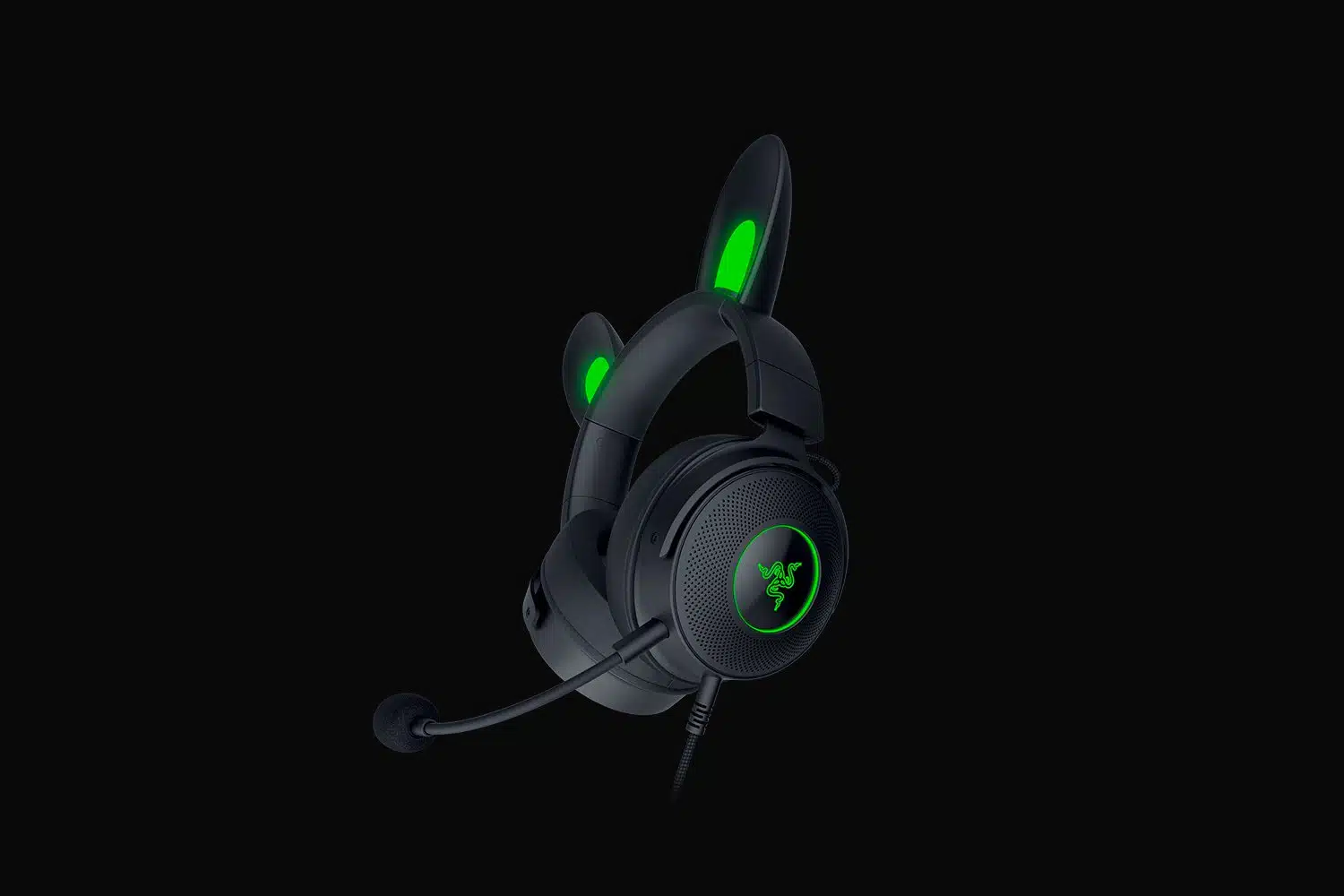 Razer Kraken Kitty V2 Pro USB Gaming Headset- Black - Image 2