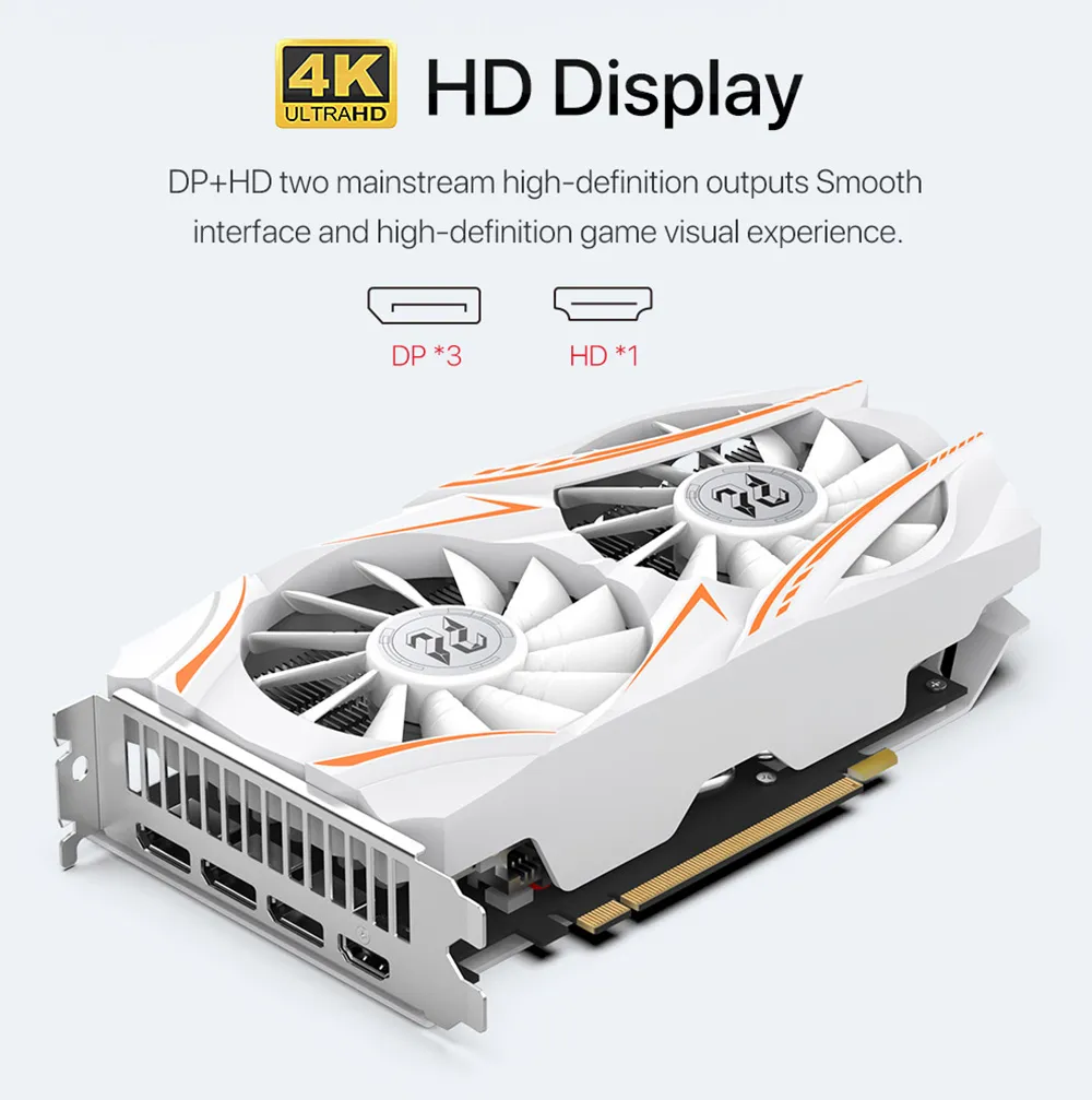 Peladn Rx 5500 Xt 8g Gddr6 128 Bit With Dual Fans Cooling System Graphics Card 8 47