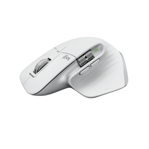 Logitech MX Master 3S Performance Wireless Mouse – Pale Grey - Image 4