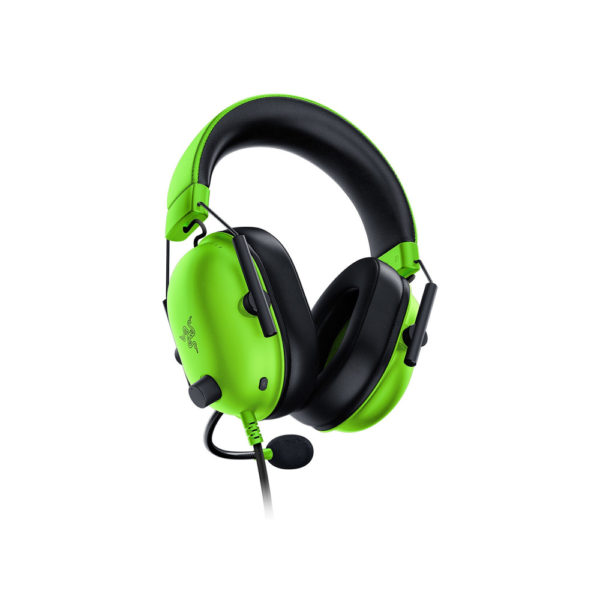 razer blackshark v2 x headset green 2