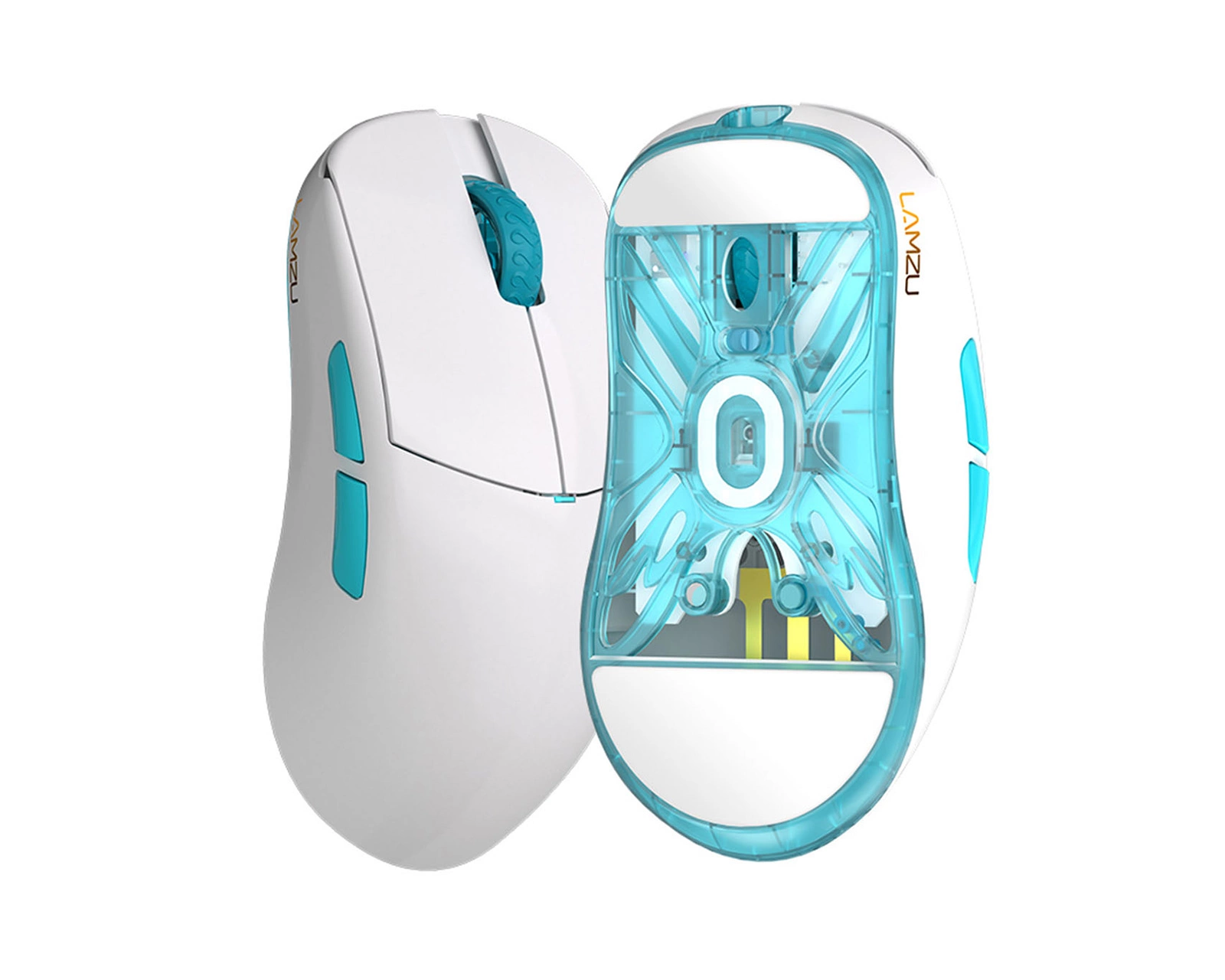 Lamzu Atlantis Og V2 Gaming Mouse – White - Vibe Gaming