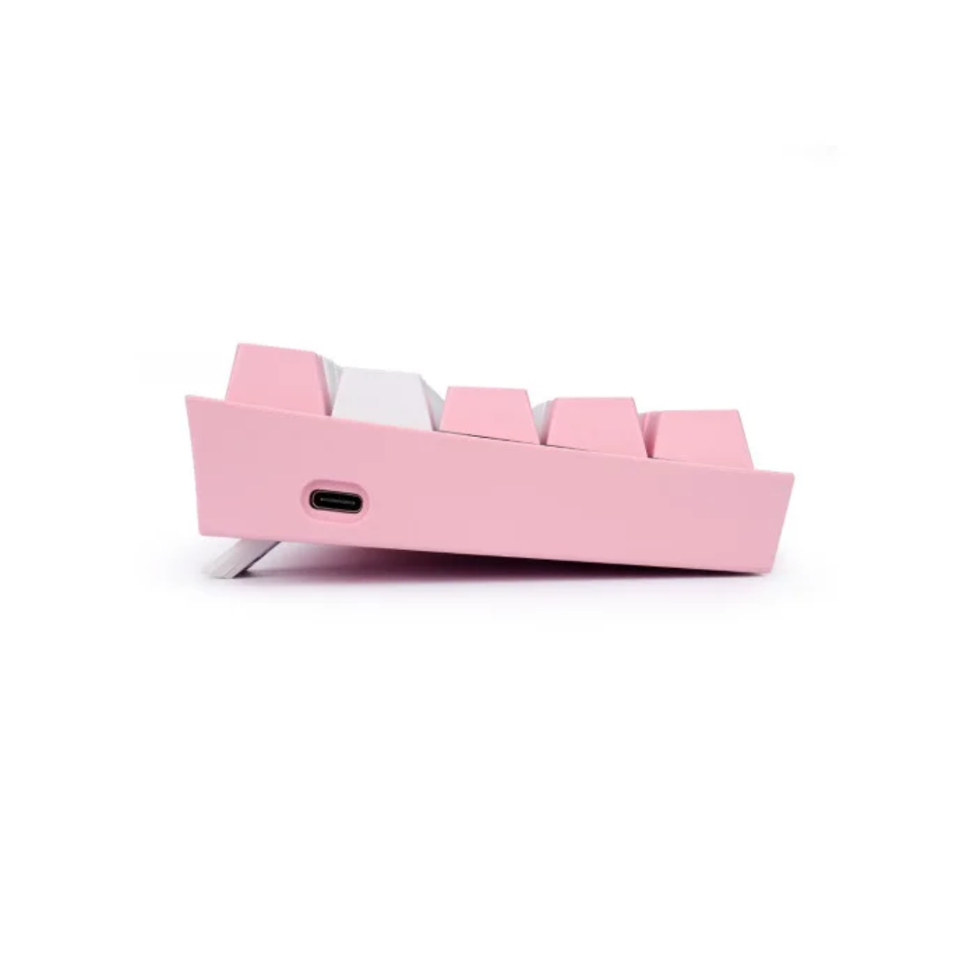 Redragon K617 FIZZ 60% Wired RGB Gaming Mechanical Keyboard, Pink White 6 Redragon K617 FIZZ 60% Wired RGB Gaming Mechanical Keyboard, Pink White - Image 6