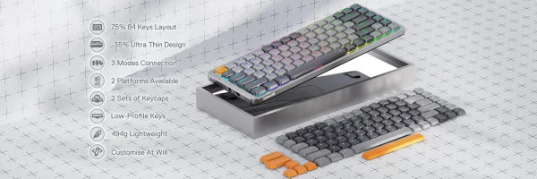 Wireless Mechanical Keyboard for Mac 11