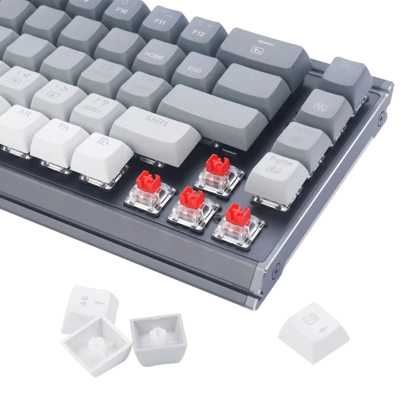 RedragonK641SHACOPRO60 AluminumRGBMechanicalKeyboard 1