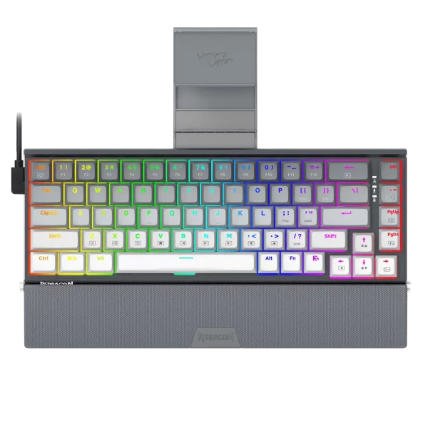 RedragonK641SHACOPRO60 AluminumRGBMechanicalKeyboard 5