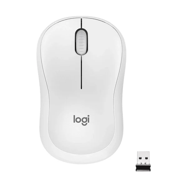 logitech m221 silent off white wireless mouse 11656406946