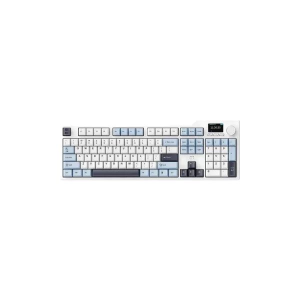 AJAZZ AK35I V3 MAX Tri mode Keyboard Blue White Navy Blue