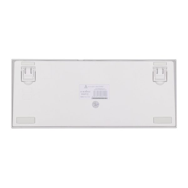 AJAZZ AK820 75% Gasket-Mounted Type-C Wired Mechanical Keyboard, White Purple - Image 13