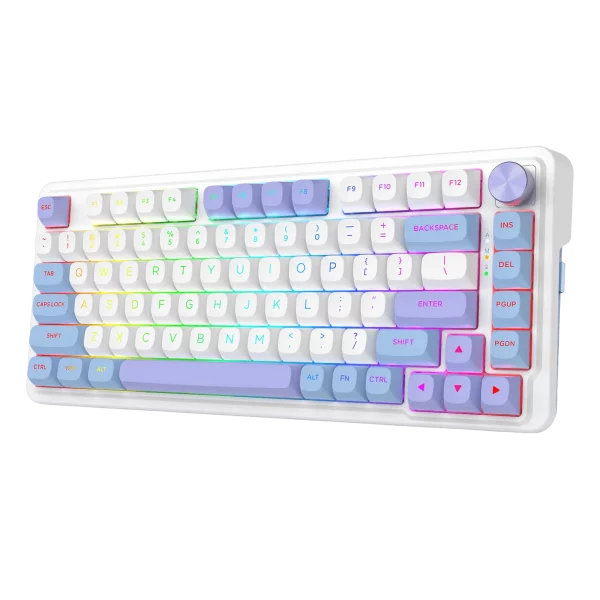 RedragonUCALMAXK673PRO75 WirelessGasketRGBGamingKeyboard 5 1