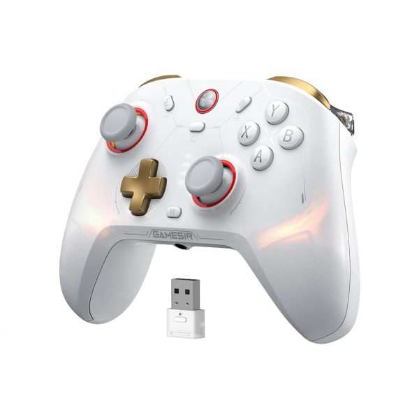 Gamesir Cyclone 2 Tri-Mode Multi-Platform Controller, White (Standard Edition) - Image 2