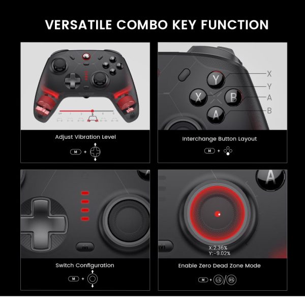 Gamesir Cyclone 2 Tri-Mode Multi-Platform Controller, White (Standard Edition) - Image 11
