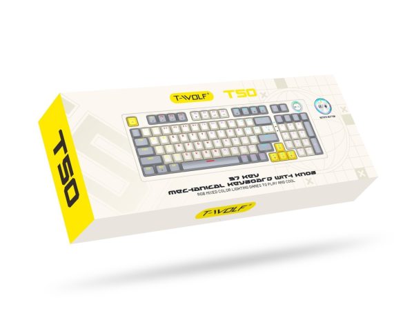 keyboard twolf t50 white chinh hang phim co 97 key blue switch 22 che do led1685952651