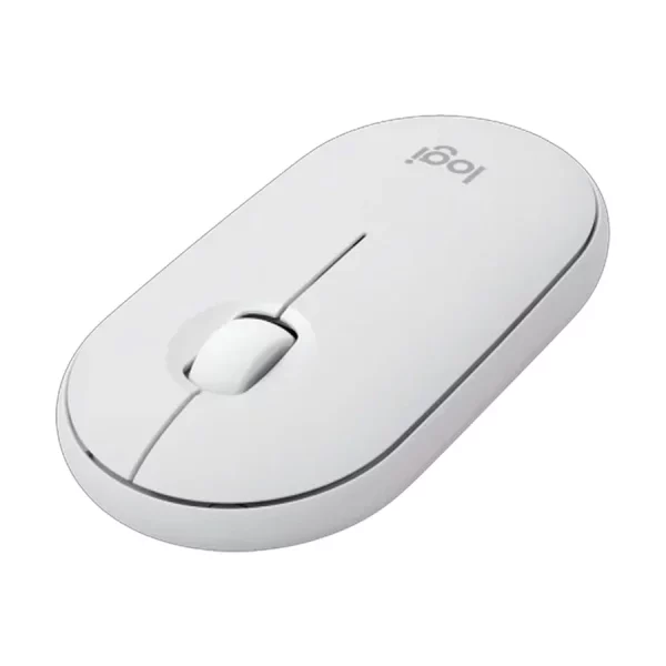 Logitech M350S PEBBLE Mouse 2 Multi-Device Bluetooth Mouse, Tonal White - Image 2