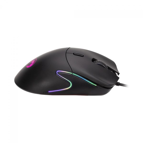 mouse gamer marvo m528 rgb 12800dpi usb 6 botoes preto 199950