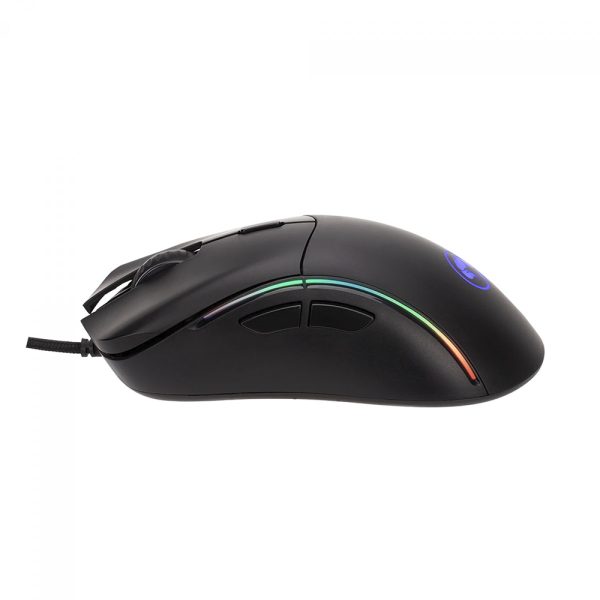 mouse gamer marvo m528 rgb 12800dpi usb 6 botoes preto 199952