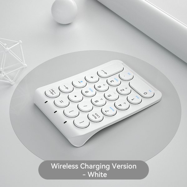 BOW HB159 Wireless Bluetooth Numeric Keypad, White - Image 2