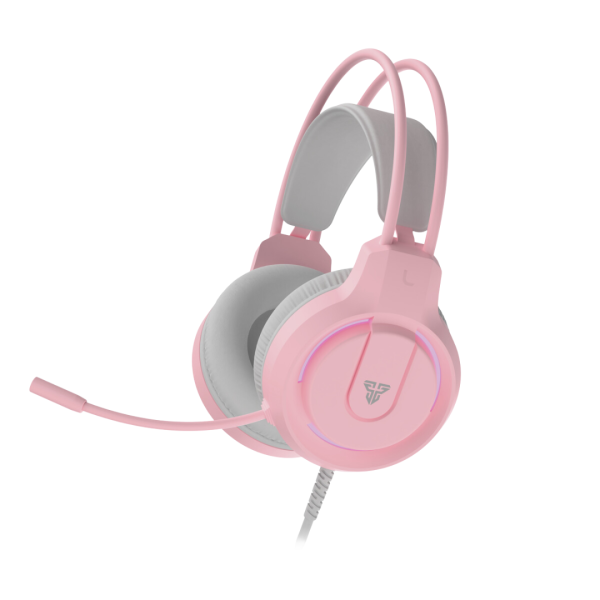 Fantech FLASH HQ53 Lightweight Gaming Headset, Pink