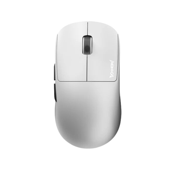MONKA M3 PAW3395 Tri-Mode Wireless Gaming Mouse, White