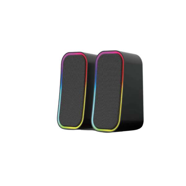 Fantech GS304 GROOVE Dual Mode (Wired & Bluetooth) RGB Gaming Speaker, Black - Image 2