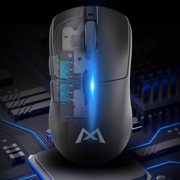 MONKA M1 Pro Wireless 55G Gaming Mouse, Black - Image 5