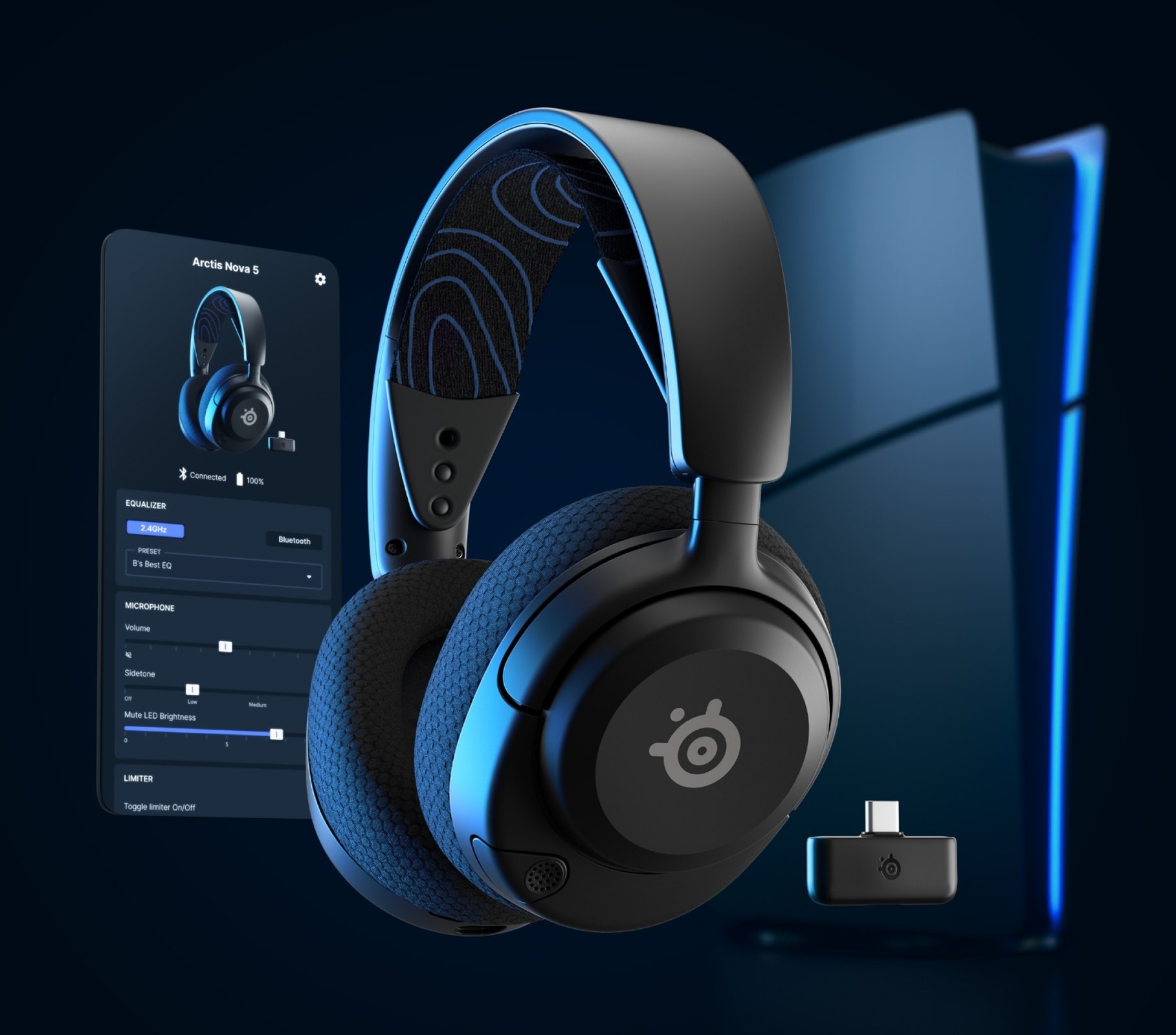 SteelSeries Arctis Nova 5 Wireless Gaming Headset - Image 5