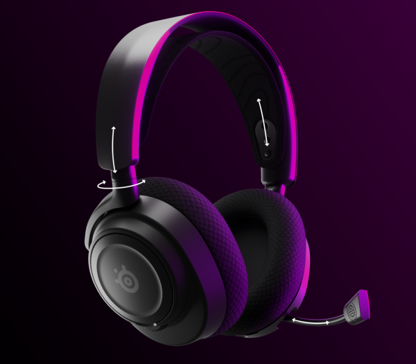 SteelSeries Arctis Nova 7 Wireless Gaming Headset - Image 2