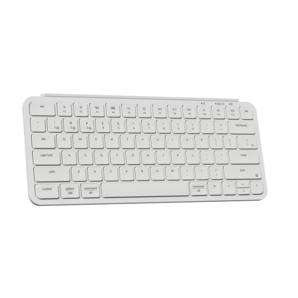Keychron B1 Pro Ultra-Slim Wireless Keyboard, Ivory White - Image 2