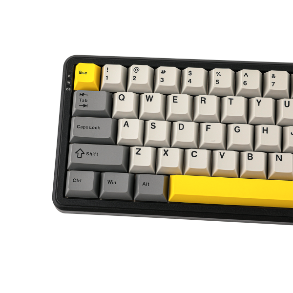 AJAZZ AK680 MAX HE 68% Top-mounted Mechanical Keyboard With Magnetic Switch, Grey (Front Printed) - Image 9