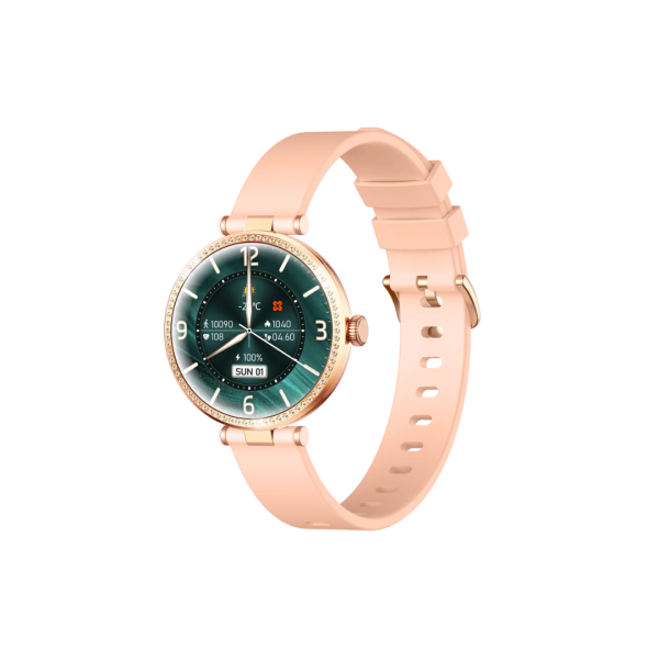 XINJI PAGT G2 PLUS Bluetooth Calling Lady Smart Watch, Gold