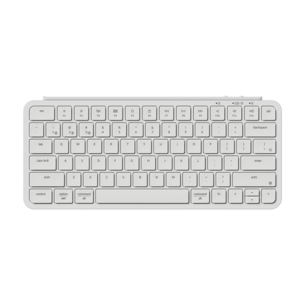 Keychron B1 Pro Ultra-Slim Wireless Keyboard, Ivory White