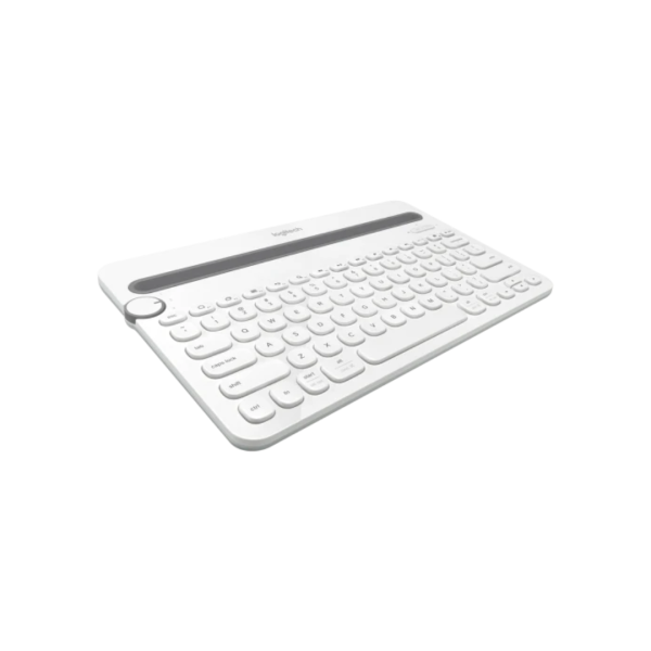 Logitech K480 Bluetooth Multi-Device Keyboard, White - Image 3